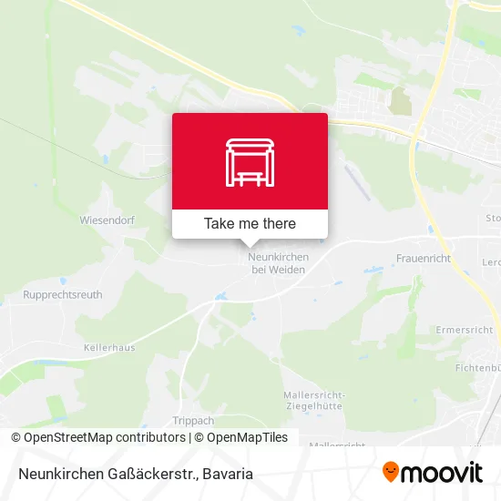 Карта Neunkirchen Gaßäckerstr.