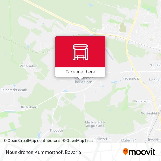 Neunkirchen Kummerthof map
