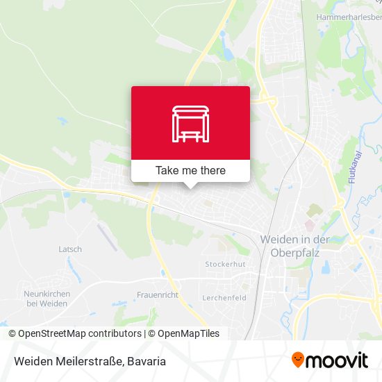 Weiden Meilerstraße map