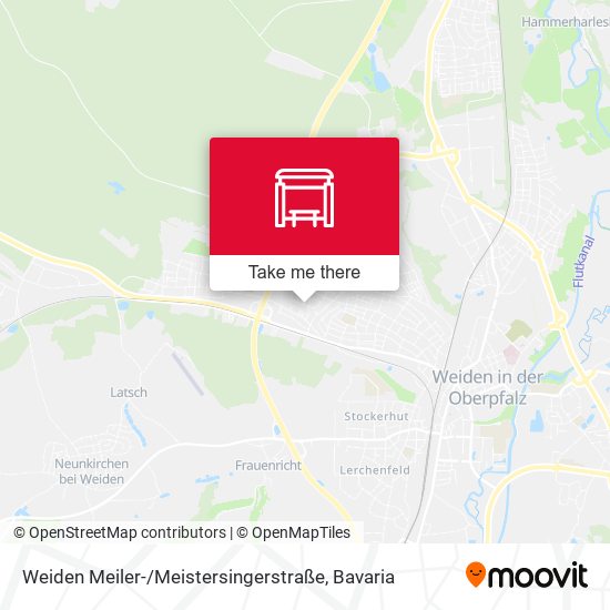 Weiden Meiler- / Meistersingerstraße map