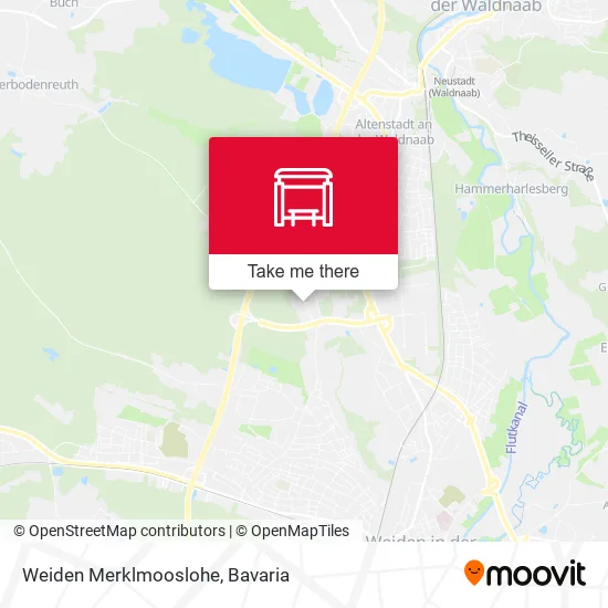 Карта Weiden Merklmooslohe