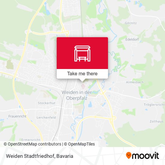 Карта Weiden Stadtfriedhof