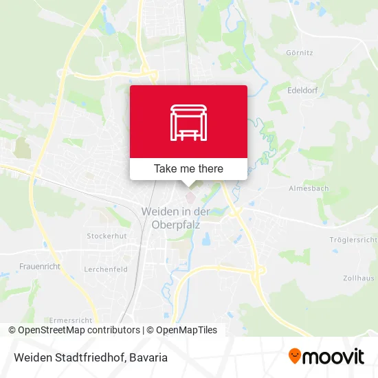 Карта Weiden Stadtfriedhof