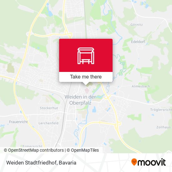 Карта Weiden Stadtfriedhof
