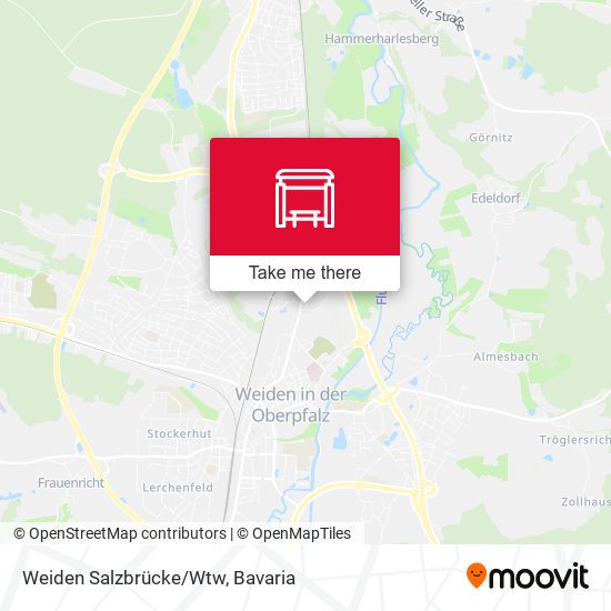 Weiden Salzbrücke/Wtw map