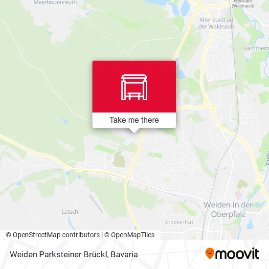 Карта Weiden Parksteiner Brückl