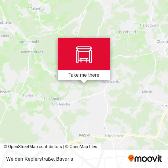 Карта Weiden Keplerstraße