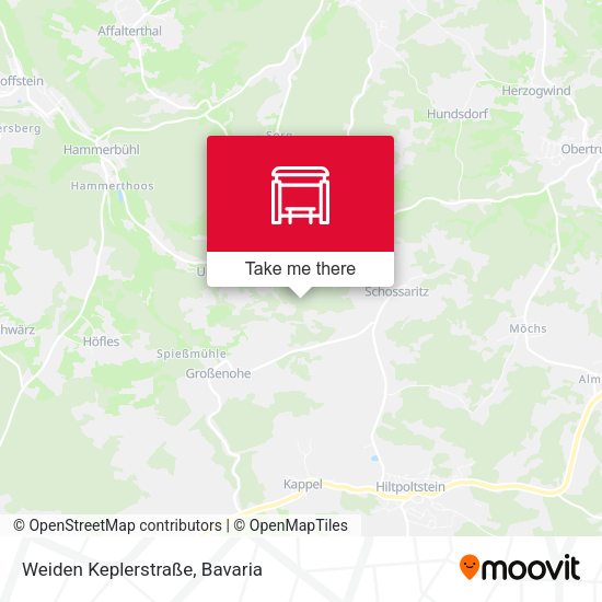 Weiden Keplerstraße map