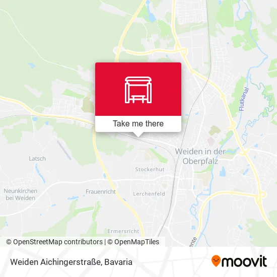 Карта Weiden Aichingerstraße