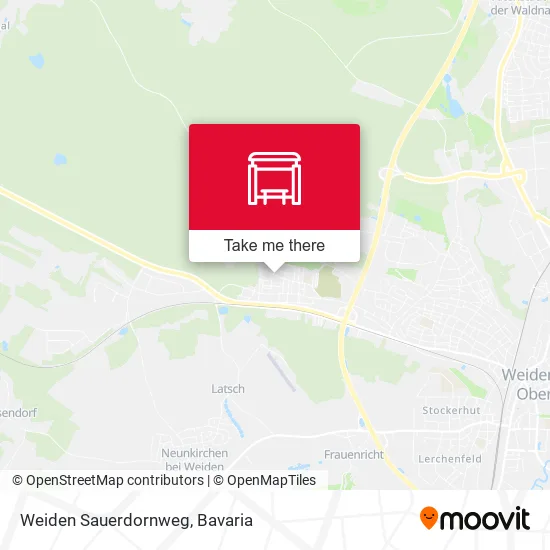 Карта Weiden Sauerdornweg