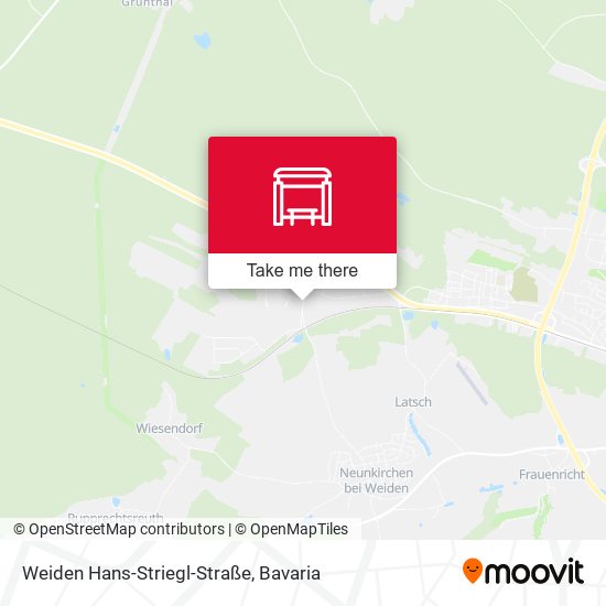 Weiden Hans-Striegl-Straße map