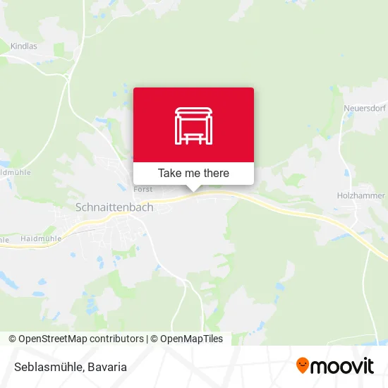 Карта Seblasmühle