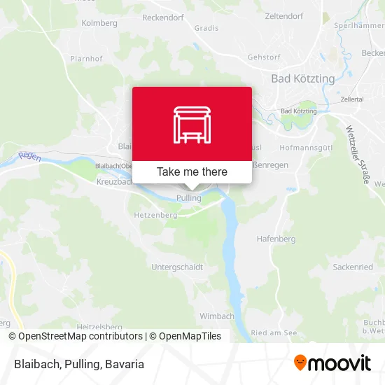 Карта Blaibach, Pulling