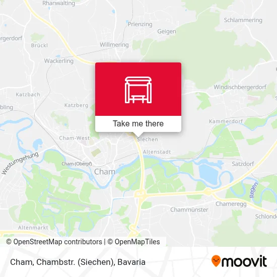 Cham, Chambstr. (Siechen) map