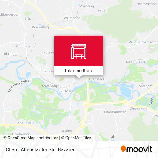 Cham, Altenstadter Str. map