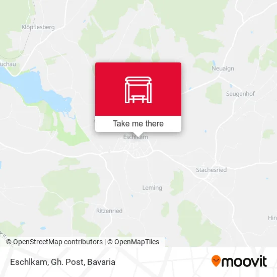 Карта Eschlkam, Gh. Post