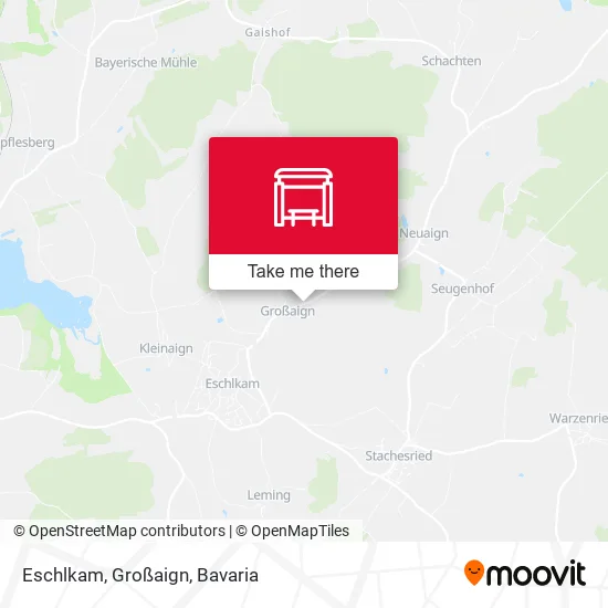 Карта Eschlkam, Großaign