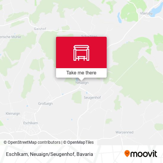 Eschlkam, Neuaign/Seugenhof map