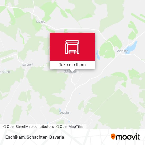 Eschlkam, Schachten map