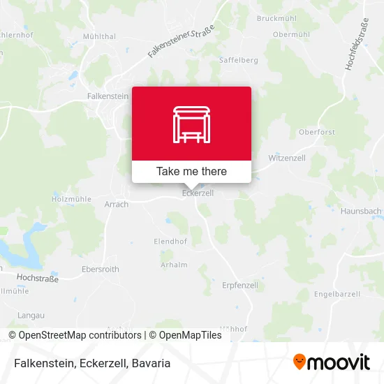 Карта Falkenstein, Eckerzell