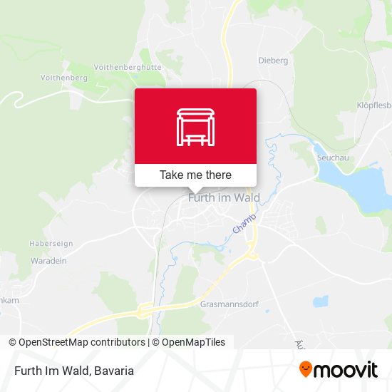 Карта Furth Im Wald