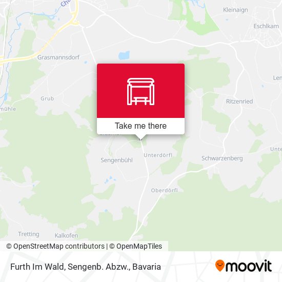 Furth Im Wald, Sengenb. Abzw. map