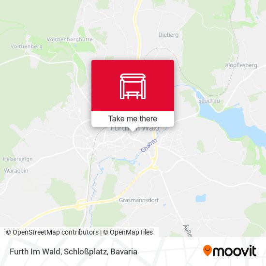 Furth Im Wald, Schloßplatz map
