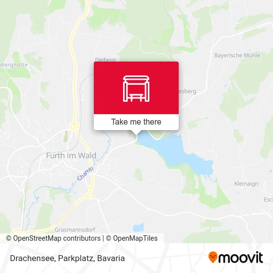 Карта Drachensee, Parkplatz