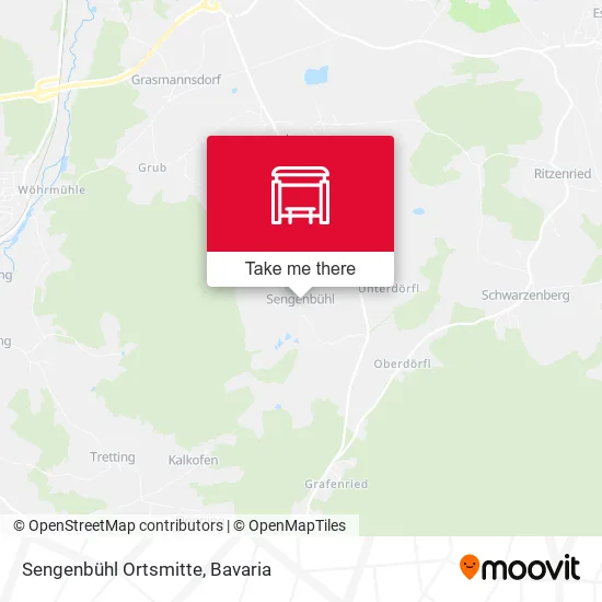 Карта Sengenbühl Ortsmitte