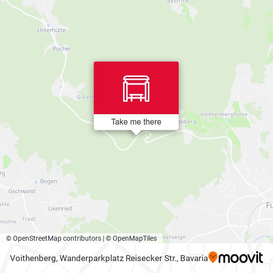 Voithenberg, Wanderparkplatz Reisecker Str. map