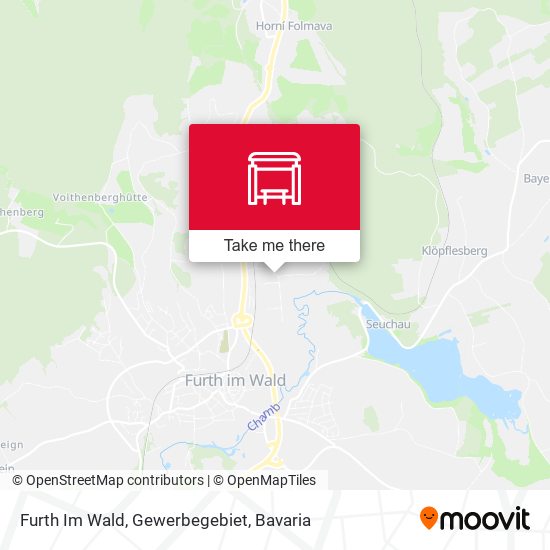 Furth Im Wald, Gewerbegebiet map