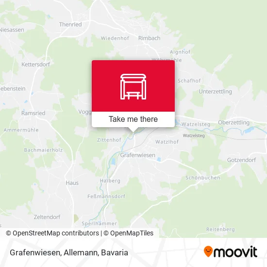 Карта Grafenwiesen, Allemann