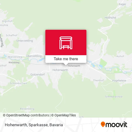 Карта Hohenwarth, Sparkasse