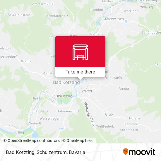 Карта Bad Kötzting, Schulzentrum