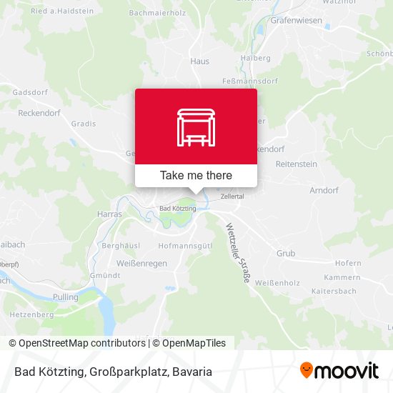 Bad Kötzting, Großparkplatz map