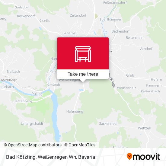 Bad Kötzting, Weißenregen Wh map