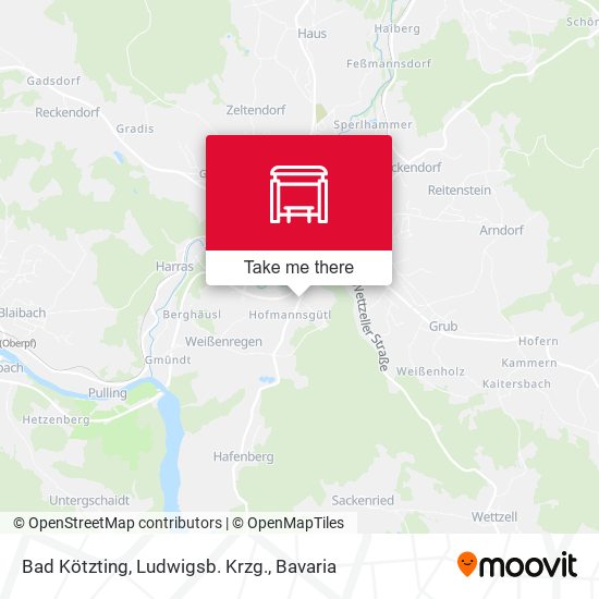Bad Kötzting, Ludwigsb. Krzg. map