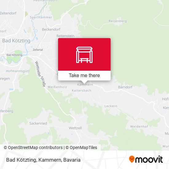 Bad Kötzting, Kammern map