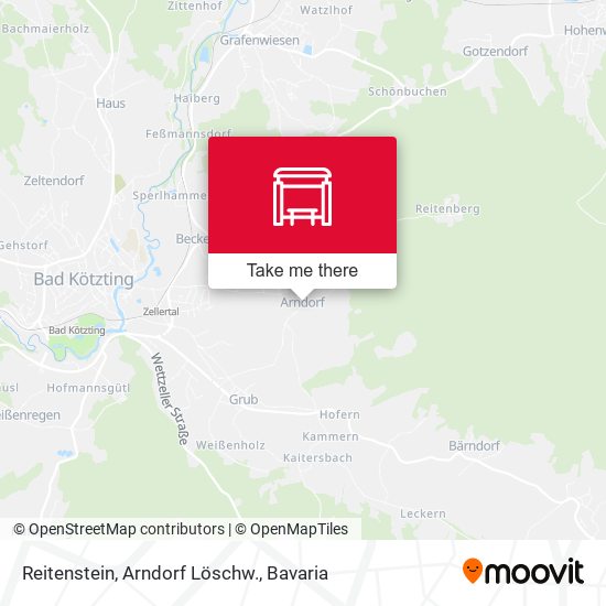 Reitenstein, Arndorf Löschw. map