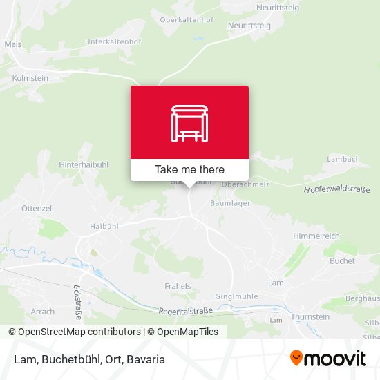 Lam, Buchetbühl, Ort map