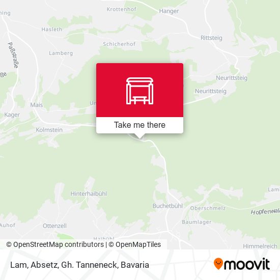Lam, Absetz, Gh. Tanneneck map