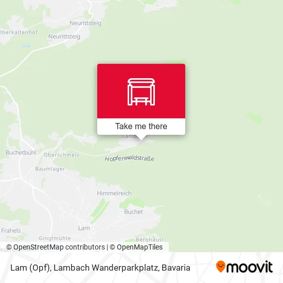 Карта Lam (Opf), Lambach Wanderparkplatz