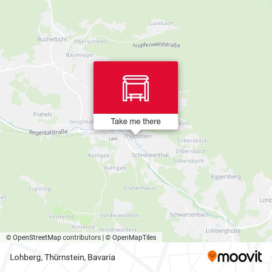 Lohberg, Thürnstein map