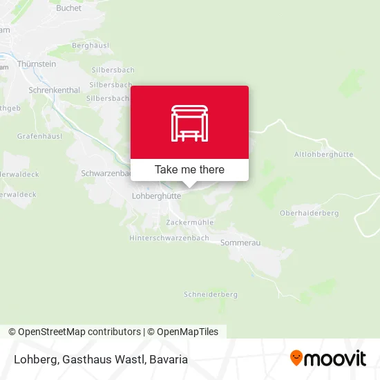 Карта Lohberg, Gasthaus Wastl