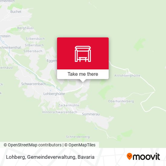 Lohberg, Gemeindeverwaltung map
