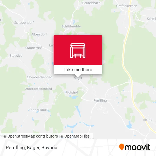 Карта Pemfling, Kager