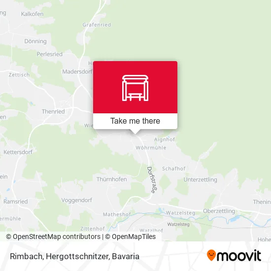 Карта Rimbach, Hergottschnitzer