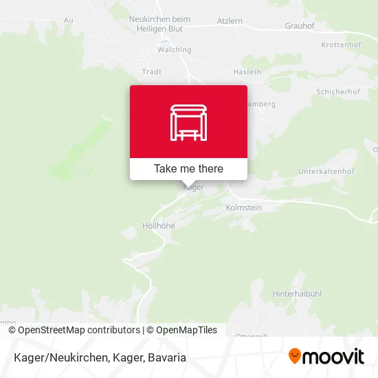 Карта Kager/Neukirchen, Kager