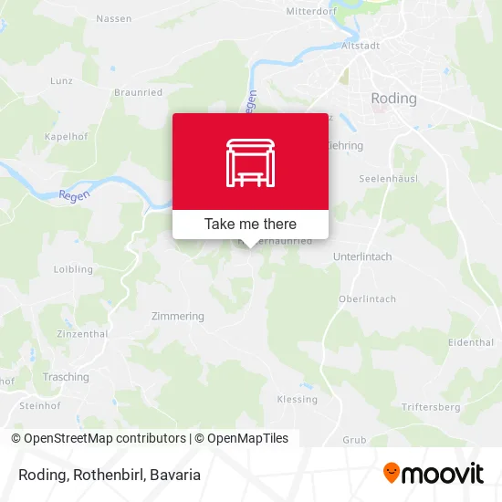 Карта Roding, Rothenbirl