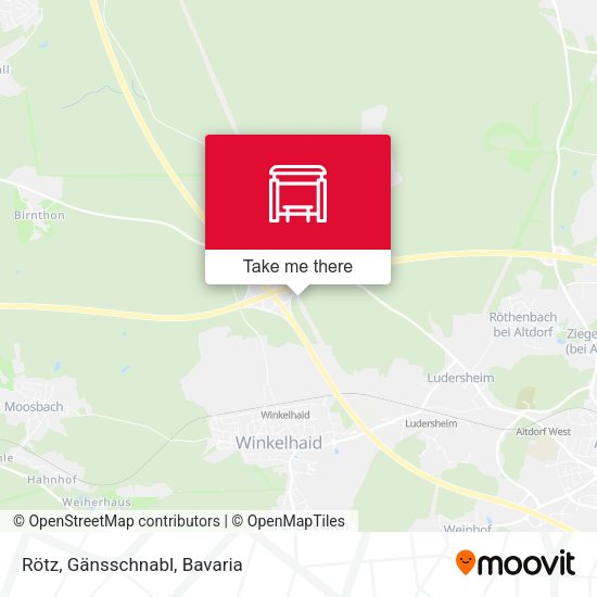 Rötz, Gänsschnabl map